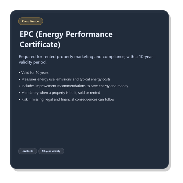 EPC Energy Performance Certificate